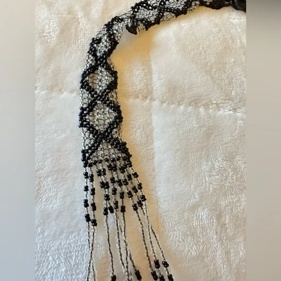 💜Handmade Tribal-Inspired Multilayered Necklace - Picture 4 of 6